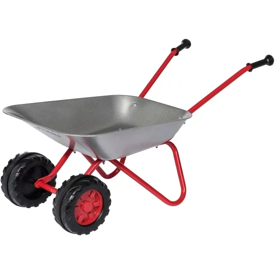 rollyMetal wheelbarrow with double wheel