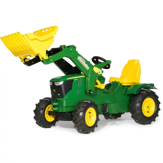 rollyFarmtrac John Deere 6210 R with loader and pneumatic tires