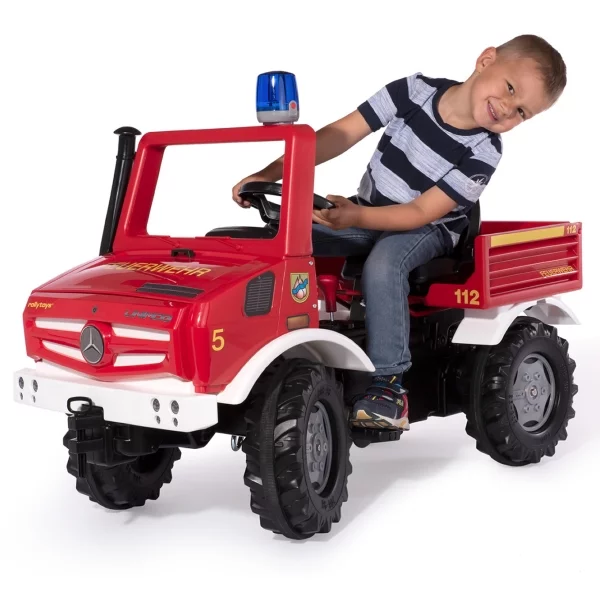 rollyUnimog Fire fire department with gear shift and brake